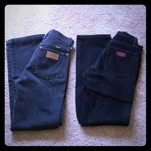 Lot of Vintage Wrangler Black Jeans